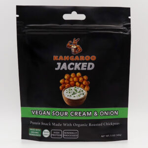 Roasted Chickpeas - Vegan Sour Cream & Onion